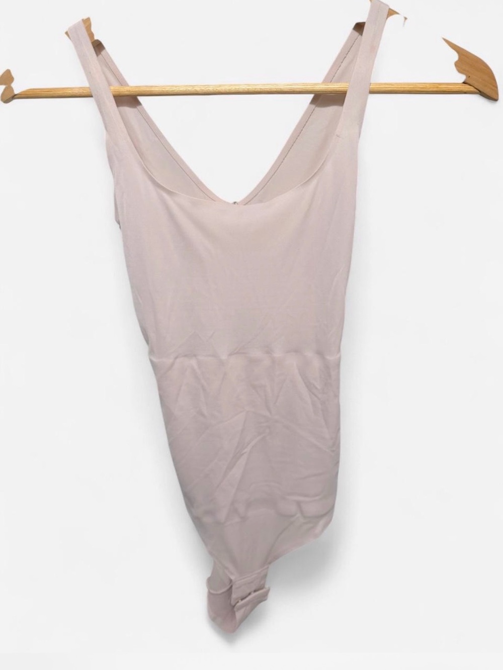 TC Seamless Scoop Neck Bodysuit in Nude Pink